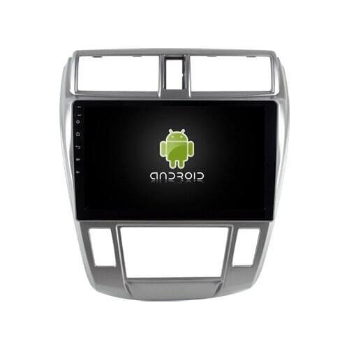 10.2" Android 9.0 Pie OS Car Multimedia GPS Radio for Honda City 2008-2013 (Auto A/C Version) with Full Video Output Support