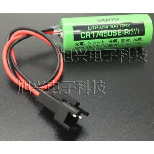 10pcs Original NEW CR17450SE-R 3V CR17450 17450 GE FANUC Replacement BATTERY A98L-0031-0012 A02B-0200