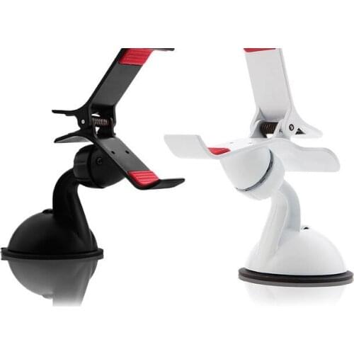 100 PCS Universal Car Mount Stand Holder in Retail Box For Samsung Galaxy S8/iPhone 7