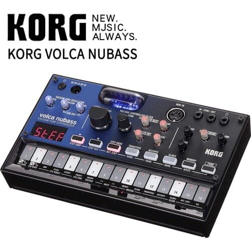 Korg volca nubass vacuum tube analog keyboard synthesizer