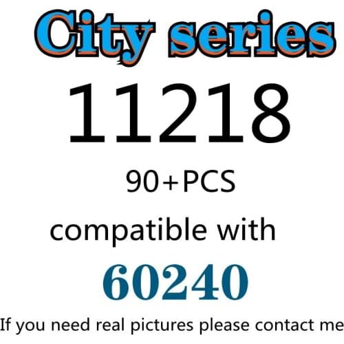 90PCS 11218 Building Block Toy City Series 60240 Assembled Building Block Childrens Toy Gifts