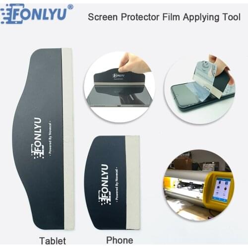 FONLYU Hydrogel Cutting Plotter Film Squeegee Screen Protector Wrapping Scraper De-bubble Shovel For Phone Film Applying Tools
