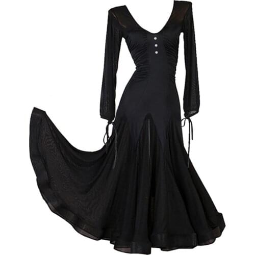 Smooth Ballroom Dance Dress Modern Waltz Standard Competition Dresses