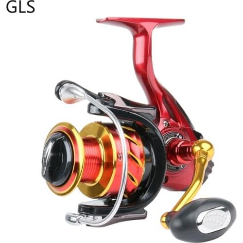 GLS 2021 New 1000-7000 Series 3+1BB Fishing Wheel 5.5:1/4.7:1 Freshwater/Saltwater Carp Spinning Fishing Reel