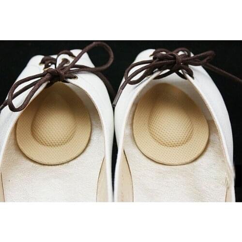 Wear proof Water drop shape anti slip forefoot insole relieve fatigue as self-adhesive high heel Elastic shoe-pad for foot care