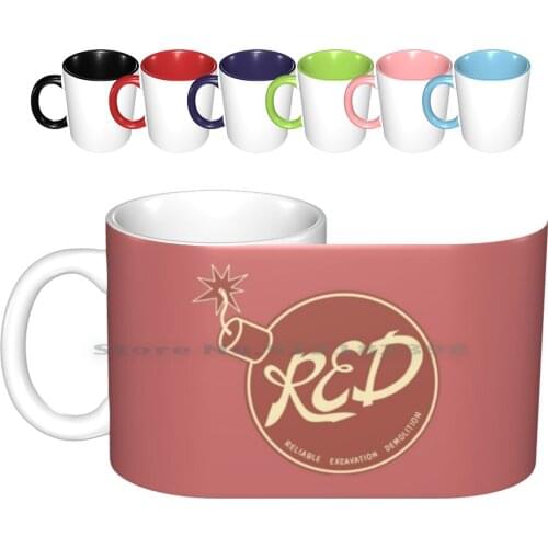 Team Fortress 2-Red Team Ceramic Mugs Coffee Cups Milk Tea Mug Team Fortress 2 Red Team Red Team Classes Red Classes Heavy Tf2