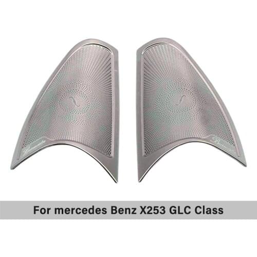 Car Audio Speaker Cover Trim Door Loudspeaker Cover Trim Car Accessories interior for Mercedes Benz E/C/GLC Class W213 W205 X253