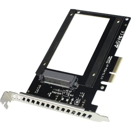 PCIE Riser U.2 To PCI Express3.0 X16 X8 Adapter Interface Gen3 Transfer Card Hard Drive Computer Components Expansion For Server