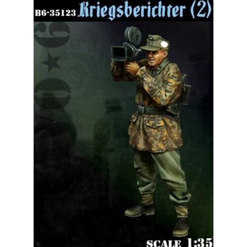 1/35 Resin Soldier Model Kriegsberichter2 Battlefield Reporter 213