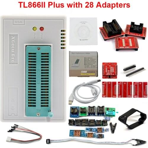 Sinstar V8.51 Minipro TL866II Plus USB Programmer support 15000+IC SPI Flash NAND EEPROM MCU PIC AVR High Quality