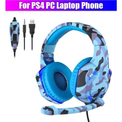 Wired LED Gamer Headphone with Mic, suit for Laptop smartphone mobile phone Gaming Headset, For PS4 PS5 Switch PC Stereo Helmet