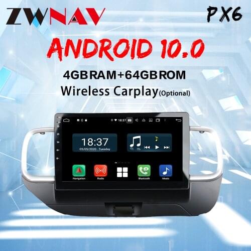 ZWNAV Android 10 For HYUNDAI Elantra RHD 2018-2020 px6 carplay Multimedia Car DVD Player Navigation GPS Radio