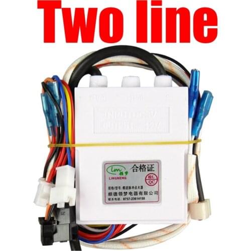 2-line Temperature Control of Domestic Gas Water Heater Fittings with two-wire Pulse Point Igniter Gas Water Heater Parts