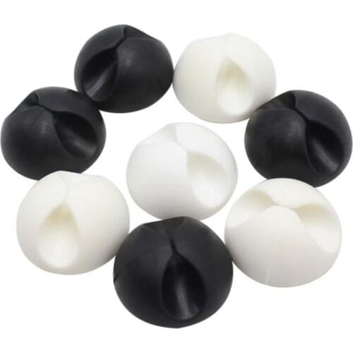 20PCs Desktop Cable Clips Silicone USB Line Management for Driving Recorder Wire Accessories