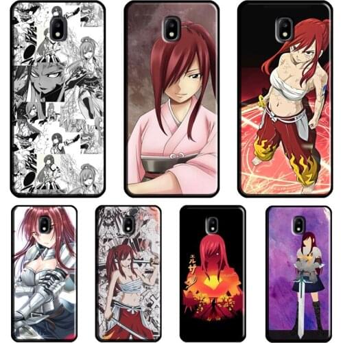 Erza Scarlet Fairy Tail Anime Case For Samsung Galaxy J5 2017 A3 A5 J1 J3 J7 2016 J4 J6 A6 A8 Plus A7 A9 J8 2018 Coque