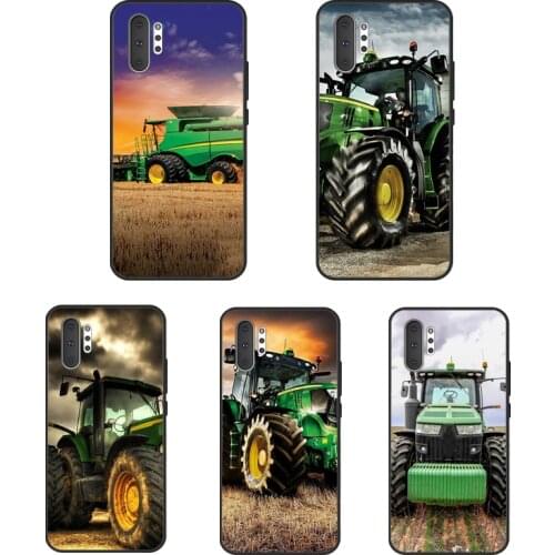 Farm Vehicle Tractor For Samsung Galaxy S20 FE S8 S9 S10 Plus S10e Note 10 Plus Note 20 S21 Ultra Phone Case