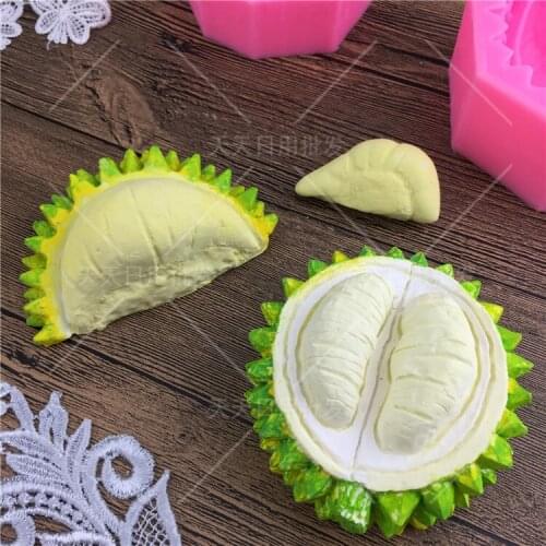 Durian Fruit Silicone Mold Fondant Molds Sugar Craft Tools Chocolate Mould For Cakes Cake Decorating Tools