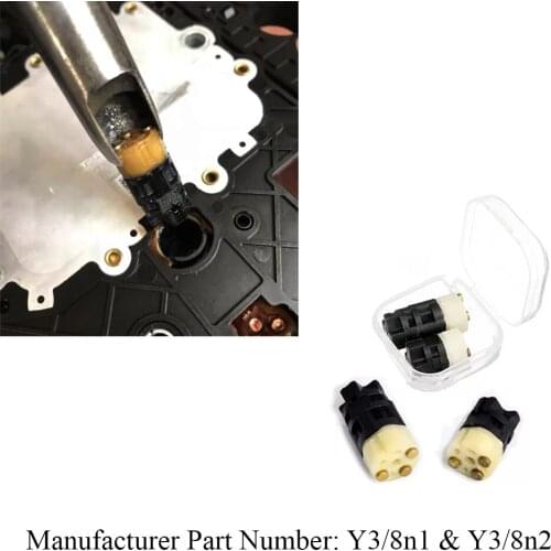JEAZEA 2PCS Control Module Sensor Y3/8n1 Y3/8n2 722.9 Transmission Computer Board Turbo Speed Sensors For Mercedes Benz 7G