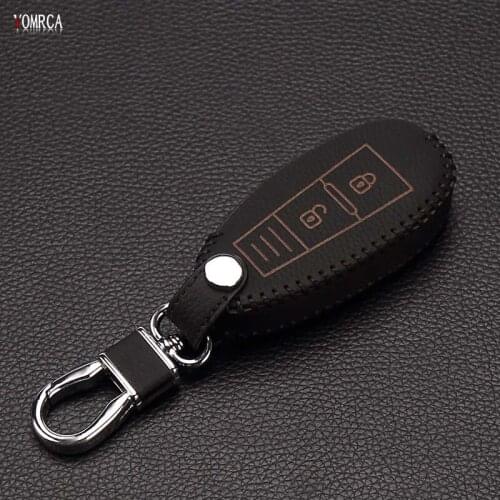 Top Layer Leather Car Key Fob Cover Case Key Wallet Exclusive For Suzuki Grand Vitara Ignis Samurai Liana Swift Sx4 Car Key Bag