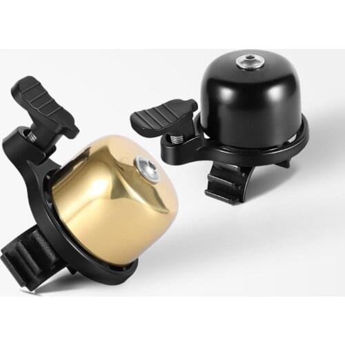 Lightweight Bike Bell Mini Clear Sound Copper Labor-saving Loud MTB Road Ring for MTB Bicycle Waterproof Bicycle Horn Bike Bell