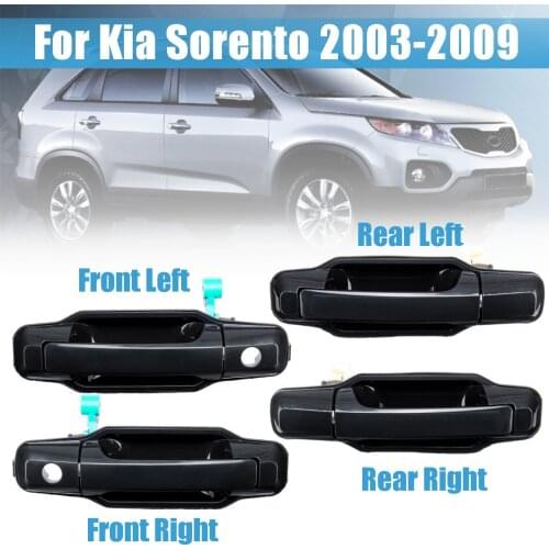 LHD ABS Exterior Door Handle For Kia Sorento 2003 2004 2005 2006 2007 2008 2009 OEM 82650-3E010 Exterior Door Handles
