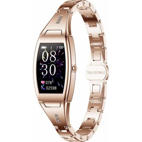 MK26 Womens Watches Smart Watch Waterproof Fitness Tracker Heart Rate Smartwatch Color Screen Wrist Watch