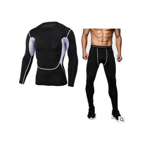 Men Winter Warm Suit Set Long Sleeve O Neck Soild Seamless Thermal Underwear Cotton Therm Suit Set Comfortable Tops