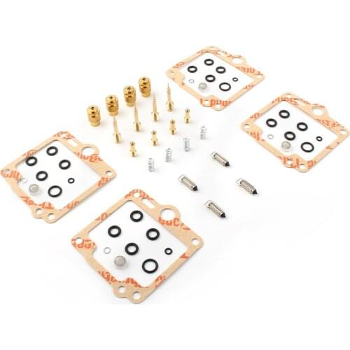 4 Sets Motorcycle Carburetor Repair Kit Rebuild Set For Yamaha XJ700X MAXIM X XJ700XN/XNC XJ700XS/XSC 1985-1986