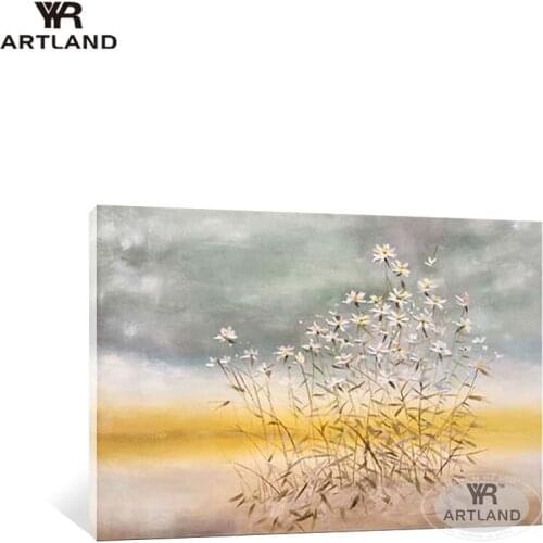 Cuadros living room decoration wall art canvas pure hand painted landscape natural scenery oil painting hanging picture unframed