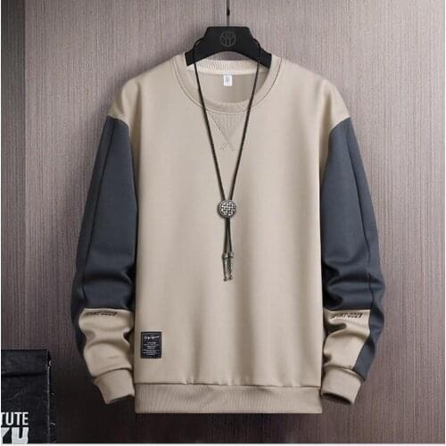 2021 New Autumn Mens Hoodies Sweatshirts Pullover Cotton Long Sleeve Hoodie Sweatshirt