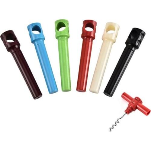 New Hot Wine Opener Creative Pen Holder Bottle Openers Corkscrew Easy To Carry Kitchen Spire Opener Wedding Favors And Gifts