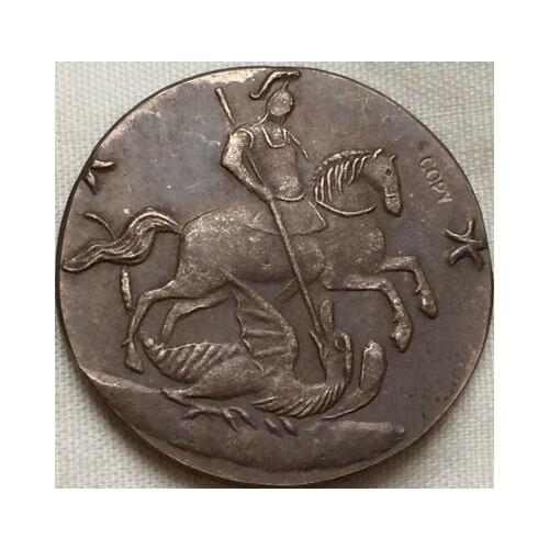 Wholesale 1762 russian coins 2 Kopeks copy 100% coper manufacturing