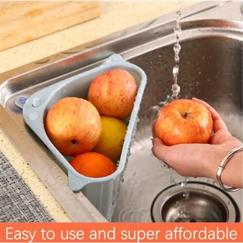 Kitchen freestanding sink leftovers soup pressure garbage filter sink storage basket drain basket sink rack kitchen tool