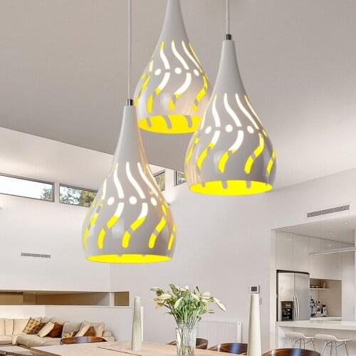 Pendant Lights led restaurant tableware bedroom three Pendant Lights creative personality bar Taiwan romantic romantic LO7292