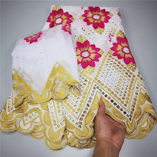 SJ Lace Swiss Voile Lace In Switzerland African Lace Fabric 2021 High Quality Swiss Lace Fabric Cotton Lace For Wedding Y2-61