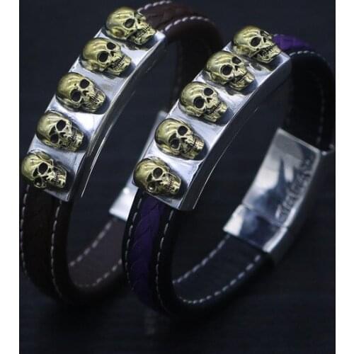 Starfield Leather Bracelets