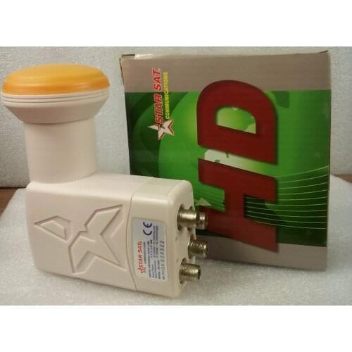 STARSAT QUAD LNB SR-4604 Universal Ku band MPEG4 MPEG2 1080P FULL HD