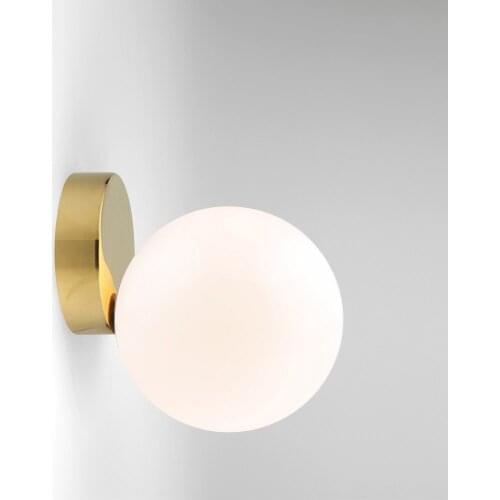 Windawn Nordic Wall Lights Glass Wall Lamp Modern Wall Lamp Iron bedside lamp Hotel Bedroom Living Room Office For Wall Lamp