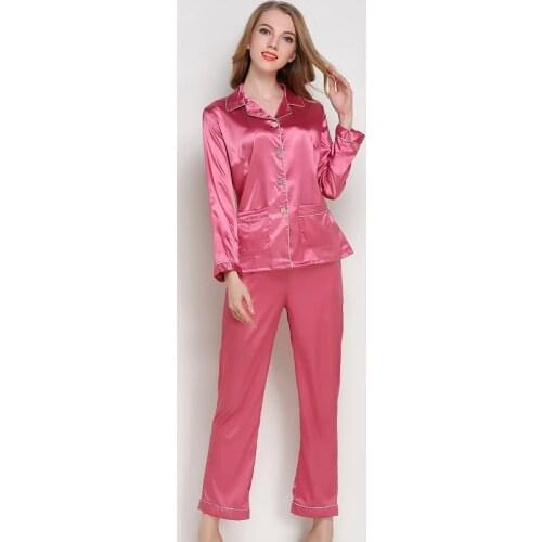 Yomrzl A469 New arrival spring and autumn women 's pajama set long sleeve daily sleepwear home style sleep set indoor clothes