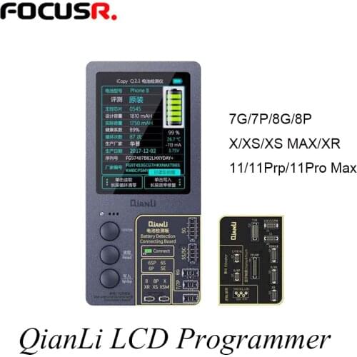 QianLi iCopy Plus LCD Programmer Screen True Tone Vibration EEPROM Photosensitive Touch Repair Tool For iPhone Repair Tool Set