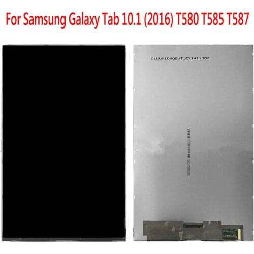 10 Pcs/lot (Tested) New For Samsung Galaxy Tab A 10.1 2016 SM-T580 T585 T587 LCD Display Screen Panel Replacement Part DHL Free