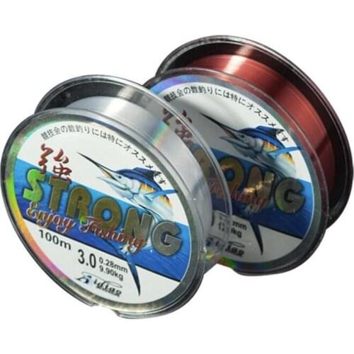 100m Japan Materia Fluorocarbon Fishing Line Leader Wire Fishing Cord Accessories The Flurocarbone Winter Rope Fly Fishing Lines