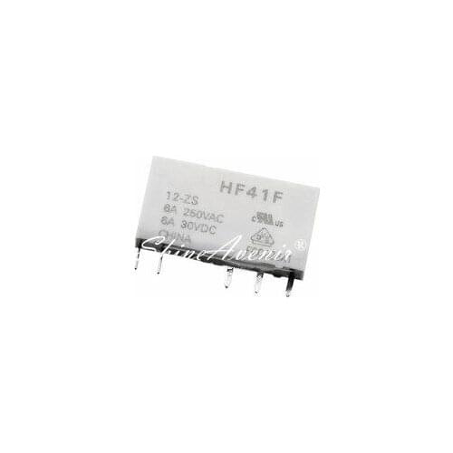 5pcs/lot Relay HF41F-5-ZS HF41F-12-ZS HF41F-24-ZS 5V 12V 24V 5PIN HF41F-5-HS HF41F-12-HS HF41F-24-HS 4PIN Original in stock