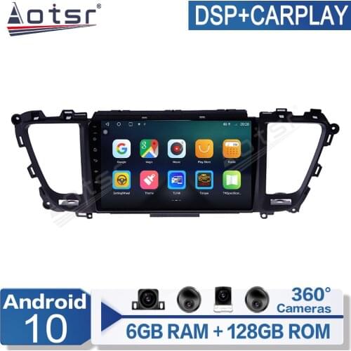 6+128G For Kia Carnival 2015-2019 Car Multimedia Player Radio GPS Navigation Auto Stereo Recorder
