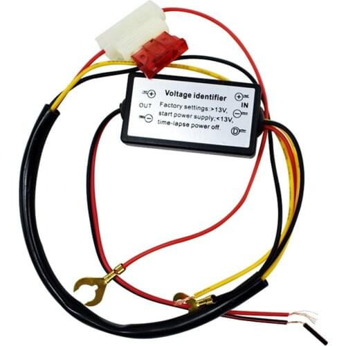Car LED Day Trip ControllerAutomotive Driving Light Controller Relay Wiring Harness Dimmer On/Off 12-18V Fog Lamp Controller