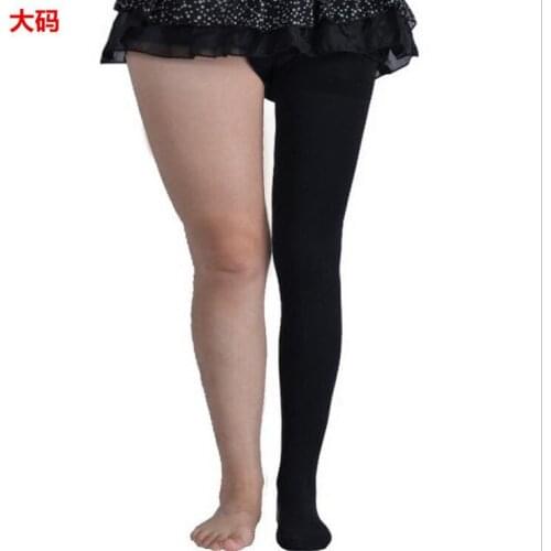 Add fertilizer to increase fat MM 360 Jane thin socks body pantyhose Shaped hips micro pressure can not afford the ball