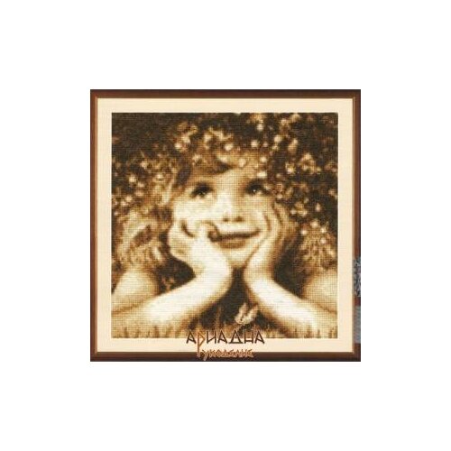 Cute Little Girl, Innocent Child Sewing Kit Embroidery Needlework 14CT Unprinted Cross Stitch Kits DIY Handmade Art Home Decor