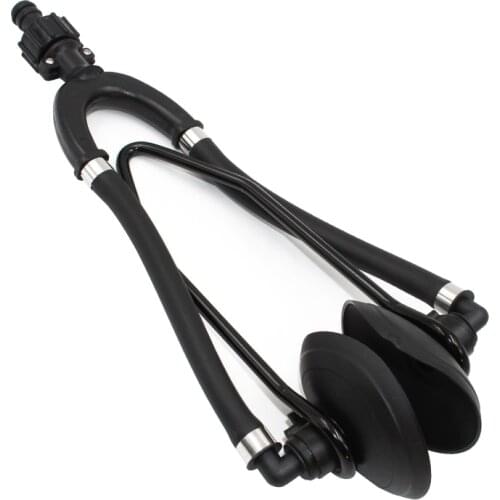 Dual Feed Motor Flusher for Boat Marine Engine Flushes Sand Rectangular Muff