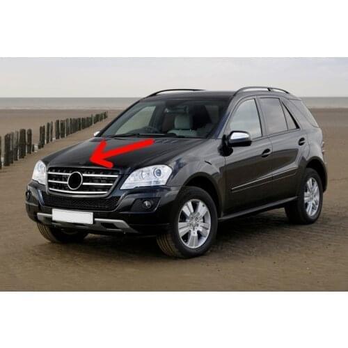 For Mercedes w164 Hood Star Emblem Front Badge M Class 2006-2011 Aftermarket A1298880116