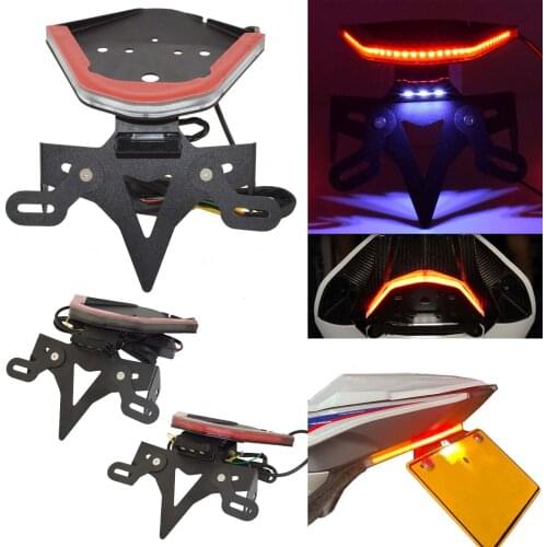 Led Integrated Taillight Turn Signals Light License Plate Frame Holder Bracket For BMW S1000RR S 1000 RR K67 2019 2020 2021 2022